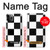 S2492 Black and White Check Hülle Schutzhülle Taschen für iPhone 11 Pro