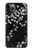 S2544 Japanese Kimono Style Black Flower Pattern Hülle Schutzhülle Taschen für iPhone 11 Pro