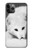 S2569 White Arctic Fox Hülle Schutzhülle Taschen für iPhone 11 Pro