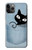 S2641 Pocket Black Cat Hülle Schutzhülle Taschen für iPhone 11 Pro
