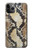 S2703 Snake Skin Texture Graphic Printed Hülle Schutzhülle Taschen für iPhone 11 Pro