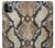 S2703 Snake Skin Texture Graphic Printed Hülle Schutzhülle Taschen für iPhone 11 Pro