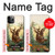 S2841 Vintage Reindeer Christmas Hülle Schutzhülle Taschen für iPhone 11 Pro