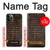 S2850 Brown Skin Alligator Graphic Printed Hülle Schutzhülle Taschen für iPhone 11 Pro