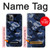 S2959 Navy Blue Camo Camouflage Hülle Schutzhülle Taschen für iPhone 11 Pro
