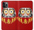 S3045 Japan Good Luck Daruma Doll Hülle Schutzhülle Taschen für iPhone 11 Pro