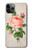 S3079 Vintage Pink Rose Hülle Schutzhülle Taschen für iPhone 11 Pro