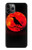 S3328 Crow Red Moon Hülle Schutzhülle Taschen für iPhone 11 Pro