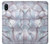 S2316 Dark Blue Marble Texture Graphic Print Hülle Schutzhülle Taschen für Samsung Galaxy A10e