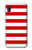 S2364 Red and White Striped Hülle Schutzhülle Taschen für Samsung Galaxy A10e