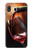S2396 Red Wine Bottle And Glass Hülle Schutzhülle Taschen für Samsung Galaxy A10e