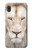 S2399 White Lion Face Hülle Schutzhülle Taschen für Samsung Galaxy A10e