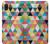 S3049 Triangles Vibrant Colors Hülle Schutzhülle Taschen für Samsung Galaxy A10e