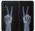 S3101 X-ray Peace Sign Fingers Hülle Schutzhülle Taschen für Samsung Galaxy A10e