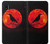 S3328 Crow Red Moon Hülle Schutzhülle Taschen für Samsung Galaxy A10e