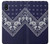 S3357 Navy Blue Bandana Pattern Hülle Schutzhülle Taschen für Samsung Galaxy A10e