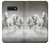 S0933 White Horses Hülle Schutzhülle Taschen für Samsung Galaxy S10e