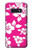 S2246 Hawaiian Hibiscus Pink Pattern Hülle Schutzhülle Taschen für Samsung Galaxy S10e
