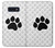 S2355 Paw Foot Print Hülle Schutzhülle Taschen für Samsung Galaxy S10e