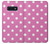 S2358 Pink Polka Dots Hülle Schutzhülle Taschen für Samsung Galaxy S10e