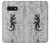 S2446 Gecko Wood Graphic Printed Hülle Schutzhülle Taschen für Samsung Galaxy S10e