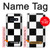 S2492 Black and White Check Hülle Schutzhülle Taschen für Samsung Galaxy S10e
