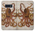 S2801 Vintage Octopus Hülle Schutzhülle Taschen für Samsung Galaxy S10e