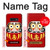 S3045 Japan Good Luck Daruma Doll Hülle Schutzhülle Taschen für Samsung Galaxy S10e