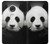 S1072 Panda Bear Hülle Schutzhülle Taschen für Motorola Moto G7, Moto G7 Plus