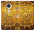 S1789 Ammonite Fossils Hülle Schutzhülle Taschen für Motorola Moto G7, Moto G7 Plus