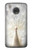 S1980 White Peacock Hülle Schutzhülle Taschen für Motorola Moto G7, Moto G7 Plus