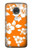 S2245 Hawaiian Hibiscus Orange Pattern Hülle Schutzhülle Taschen für Motorola Moto G7, Moto G7 Plus