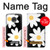 S2315 Daisy White Flowers Hülle Schutzhülle Taschen für Motorola Moto G7, Moto G7 Plus