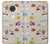 S2321 Food and Drink Seamless Hülle Schutzhülle Taschen für Motorola Moto G7, Moto G7 Plus