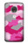 S2525 Pink Camo Camouflage Hülle Schutzhülle Taschen für Motorola Moto G7, Moto G7 Plus