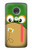 S2765 Frog Bee Cute Cartoon Hülle Schutzhülle Taschen für Motorola Moto G7, Moto G7 Plus