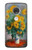 S2937 Claude Monet Bouquet of Sunflowers Hülle Schutzhülle Taschen für Motorola Moto G7, Moto G7 Plus