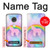 S3070 Rainbow Unicorn Pastel Sky Hülle Schutzhülle Taschen für Motorola Moto G7, Moto G7 Plus