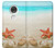 S3212 Sea Shells Starfish Beach Hülle Schutzhülle Taschen für Motorola Moto G7, Moto G7 Plus