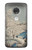 S3350 Utagawa Hiroshige Drum Bridge Yuhi Hill in Meguro Hülle Schutzhülle Taschen für Motorola Moto G7, Moto G7 Plus