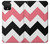 S1849 Pink Black Chevron Zigzag Hülle Schutzhülle Taschen für Google Pixel 4