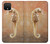 S2674 Seahorse Skeleton Fossil Hülle Schutzhülle Taschen für Google Pixel 4