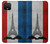 S2859 Vintage France Flag Eiffel Tower Hülle Schutzhülle Taschen für Google Pixel 4