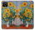 S2937 Claude Monet Bouquet of Sunflowers Hülle Schutzhülle Taschen für Google Pixel 4