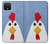 S3254 Chicken Cartoon Hülle Schutzhülle Taschen für Google Pixel 4