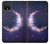 S3324 Crescent Moon Galaxy Hülle Schutzhülle Taschen für Google Pixel 4