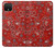 S3354 Red Classic Bandana Hülle Schutzhülle Taschen für Google Pixel 4