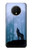 S0935 Wolf Howling in Forest Hülle Schutzhülle Taschen für OnePlus 7T