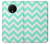 S1723 Mint Chevron Zigzag Hülle Schutzhülle Taschen für OnePlus 7T