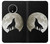 S1981 Wolf Howling at The Moon Hülle Schutzhülle Taschen für OnePlus 7T